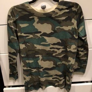 J.Crew size small camo tippi sweater
